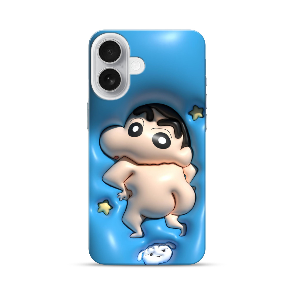 かわいいクレヨンしんちゃん iPhone 17オリジナルハードケース