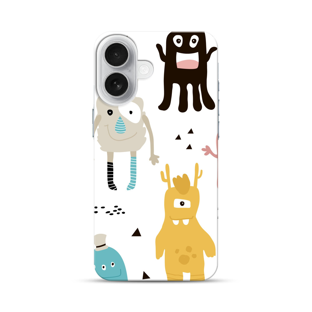 かわいいモンスターたち iPhone 17オリジナルハードケース