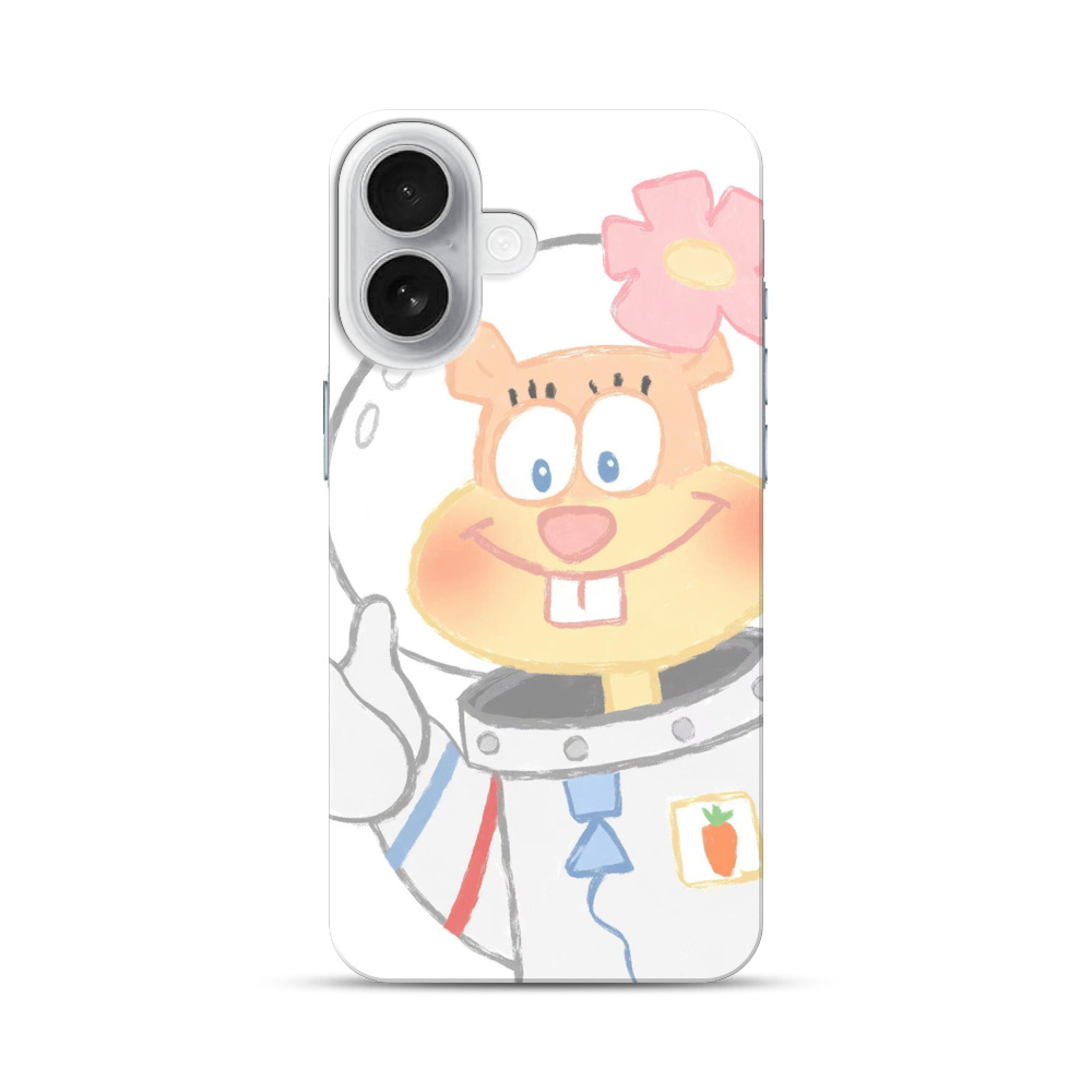 宇宙服のリス iPhone 17オリジナルハードケース