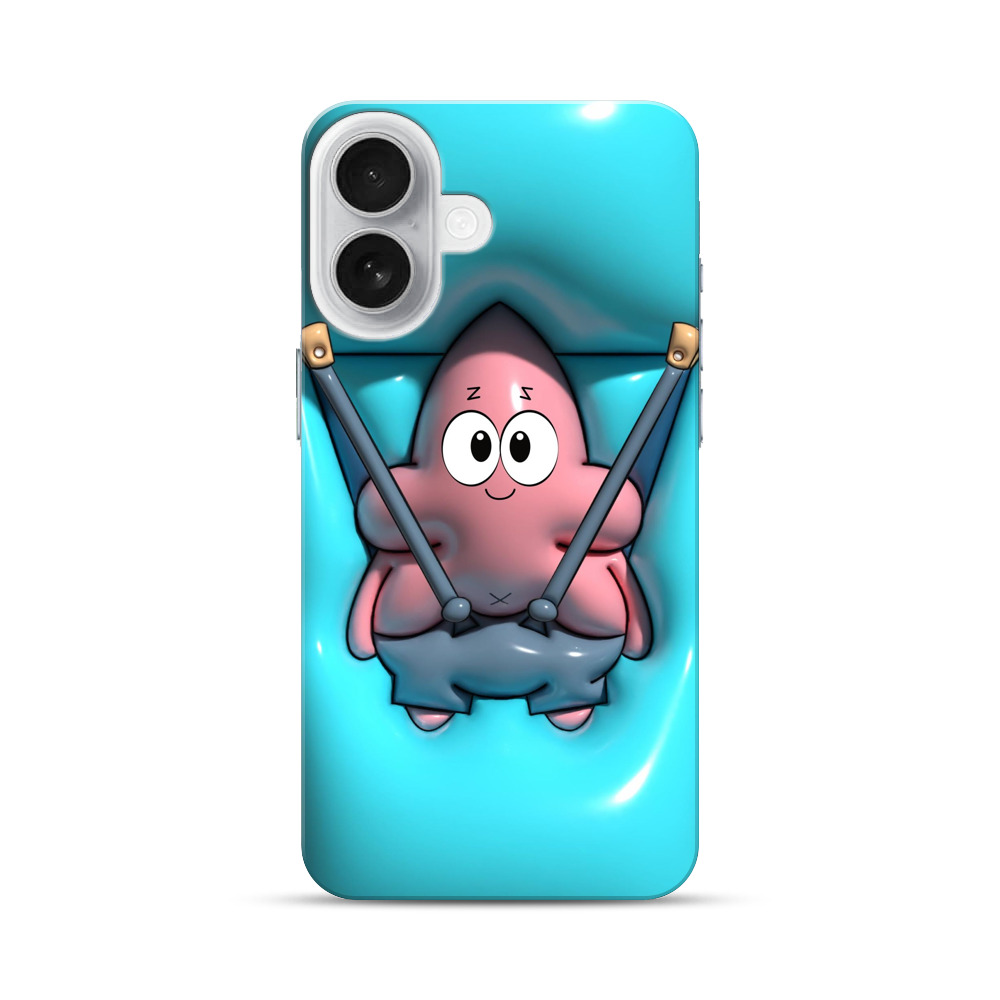 かわいく眠るヒトデ iPhone 17オリジナルハードケース