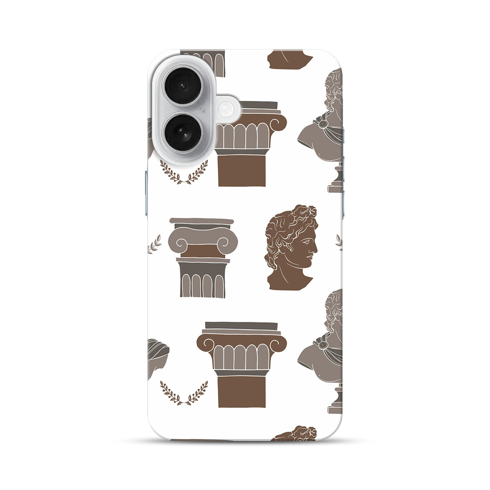 古代ギリシャの彫刻パターン iPhone 17オリジナルハードケース