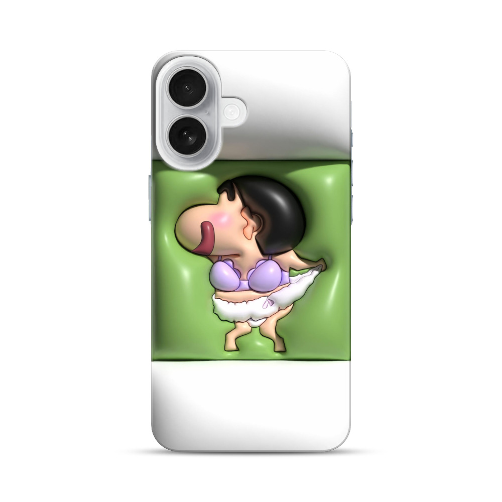 コミカルなキャラクター iPhone 17オリジナルハードケース