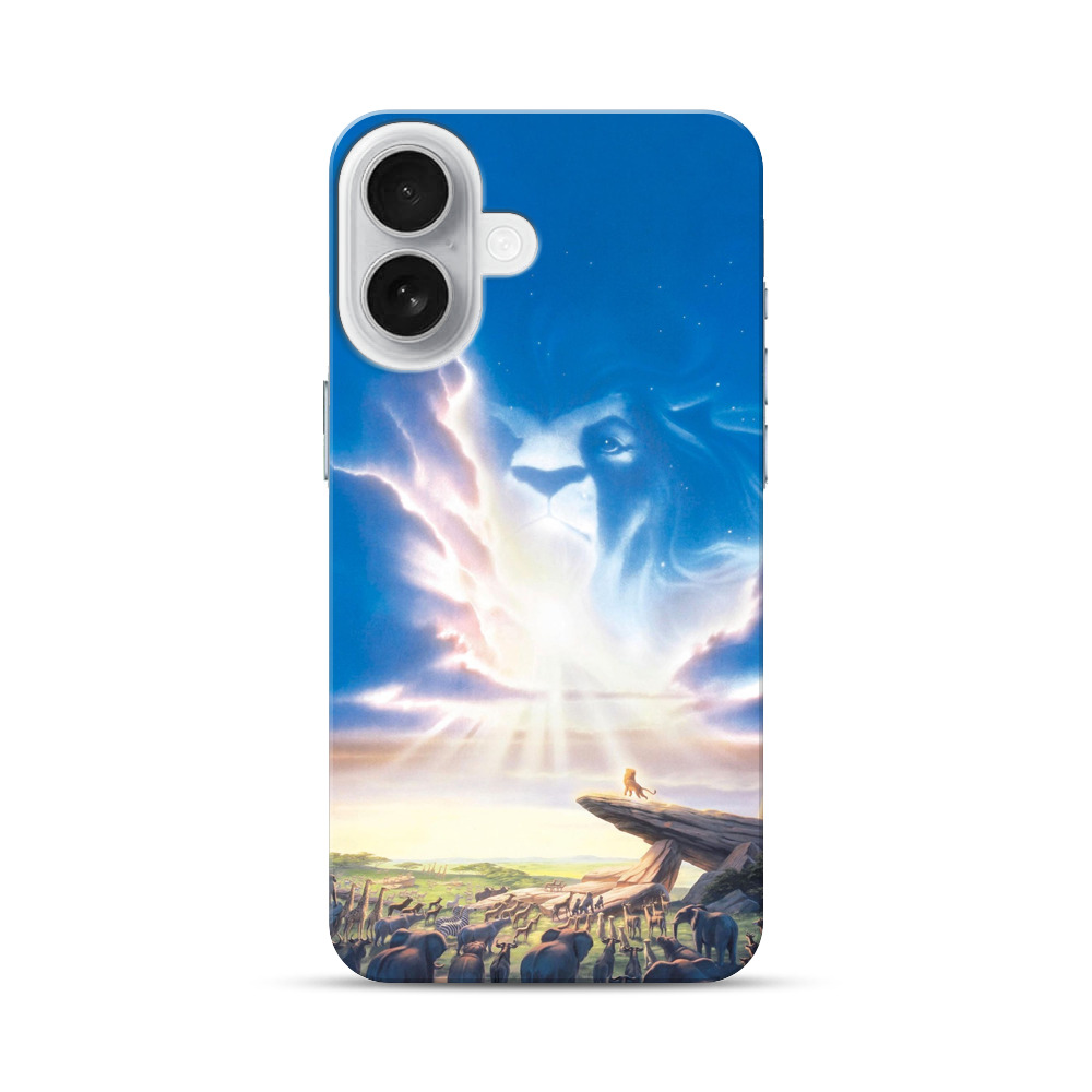 雲の中のライオン iPhone 17オリジナルハードケース