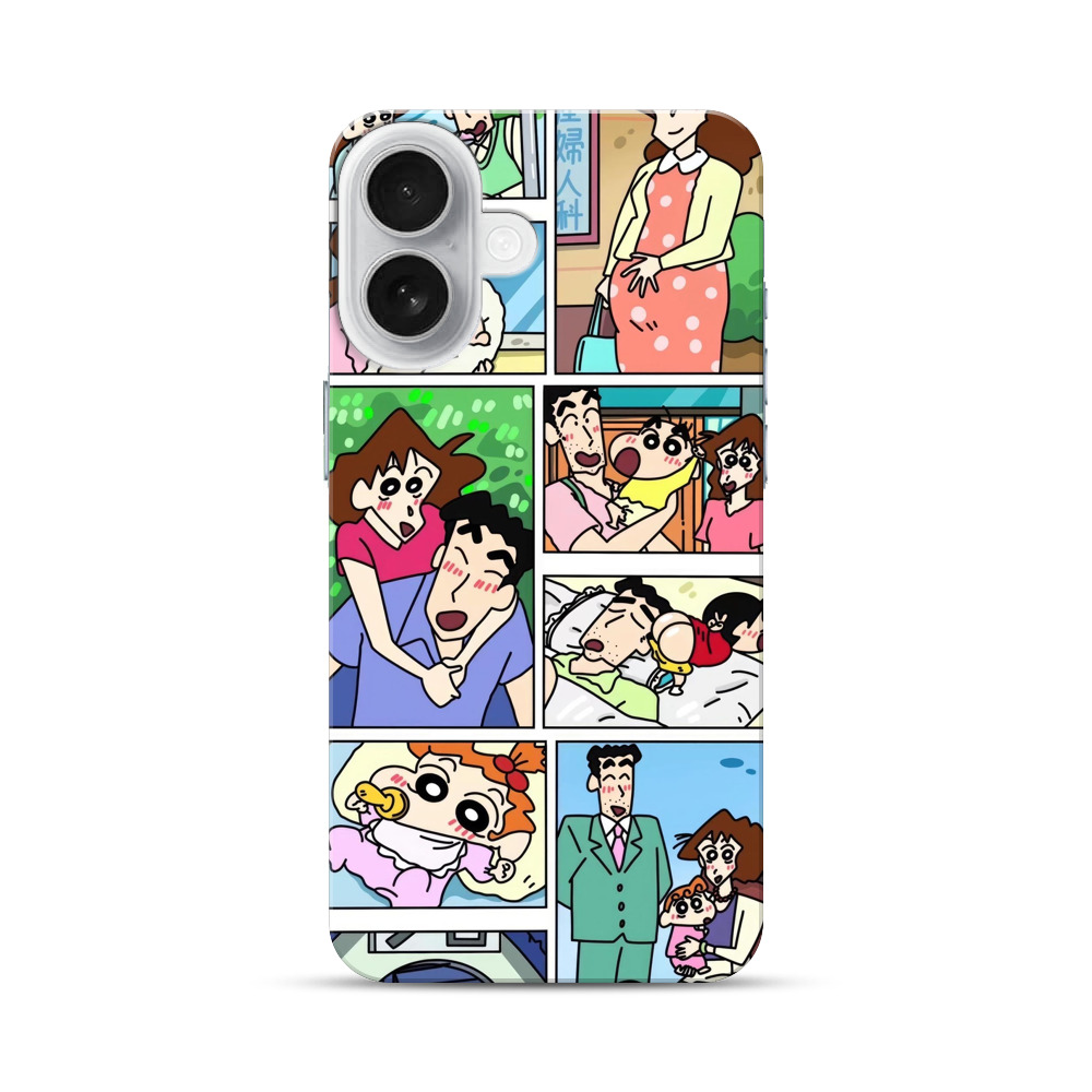 クレヨンしんちゃん家族の毎日 iPhone 17オリジナルハードケース