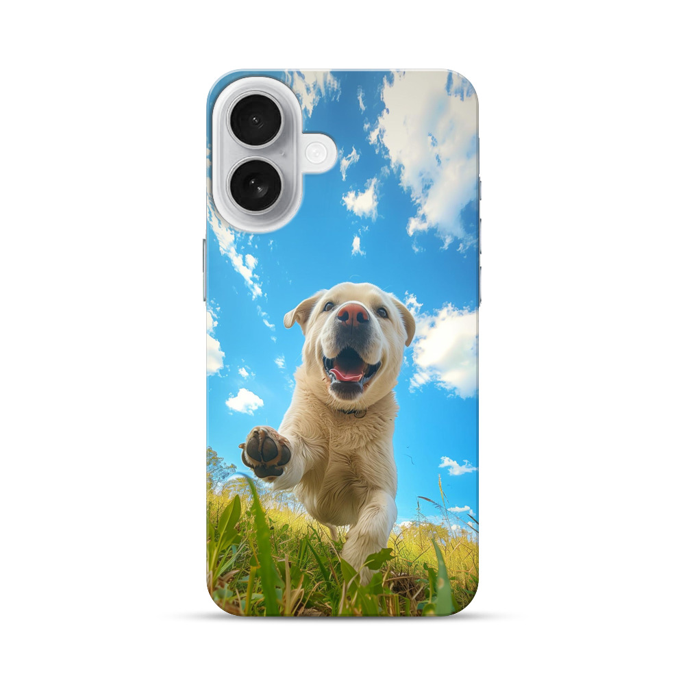 笑顔のラブラドール iPhone 17オリジナルハードケース