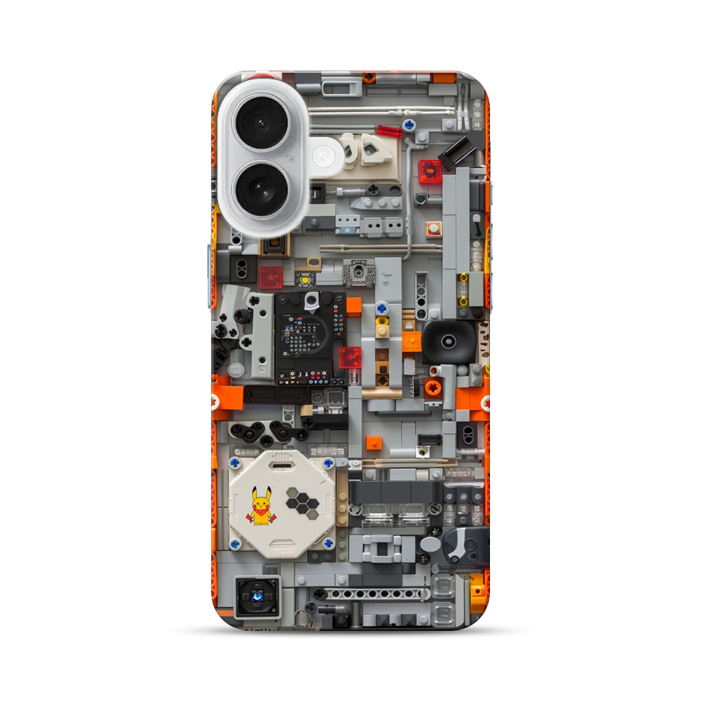 レゴパーツの組み合わせ iPhone 17オリジナルハードケース