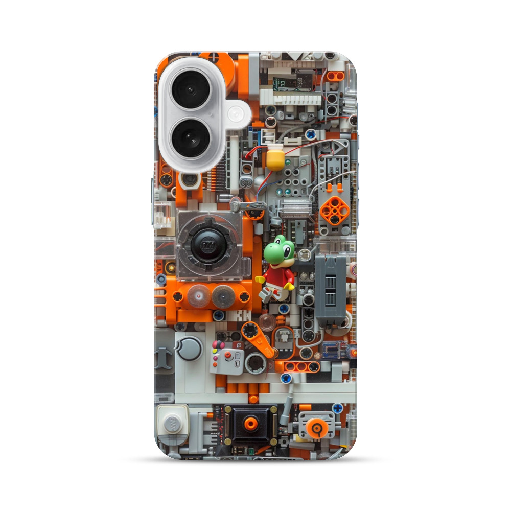 レゴとヨッシーの組み合わせ iPhone 17オリジナルハードケース