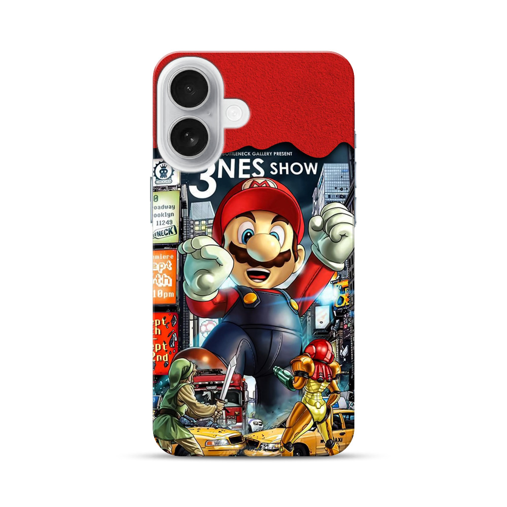 マリオ都市跳躍 iPhone 17オリジナルハードケース