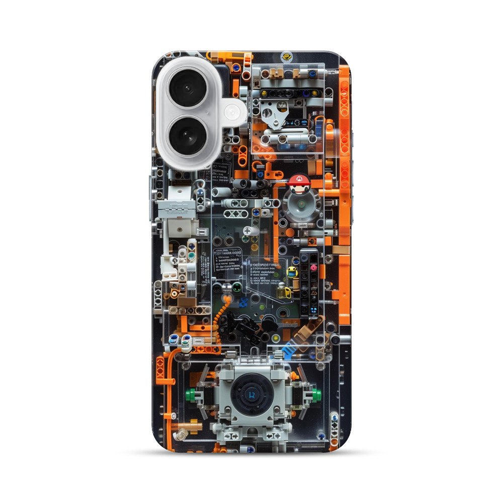 複雑メカニズムデザイン iPhone 17オリジナルハードケース