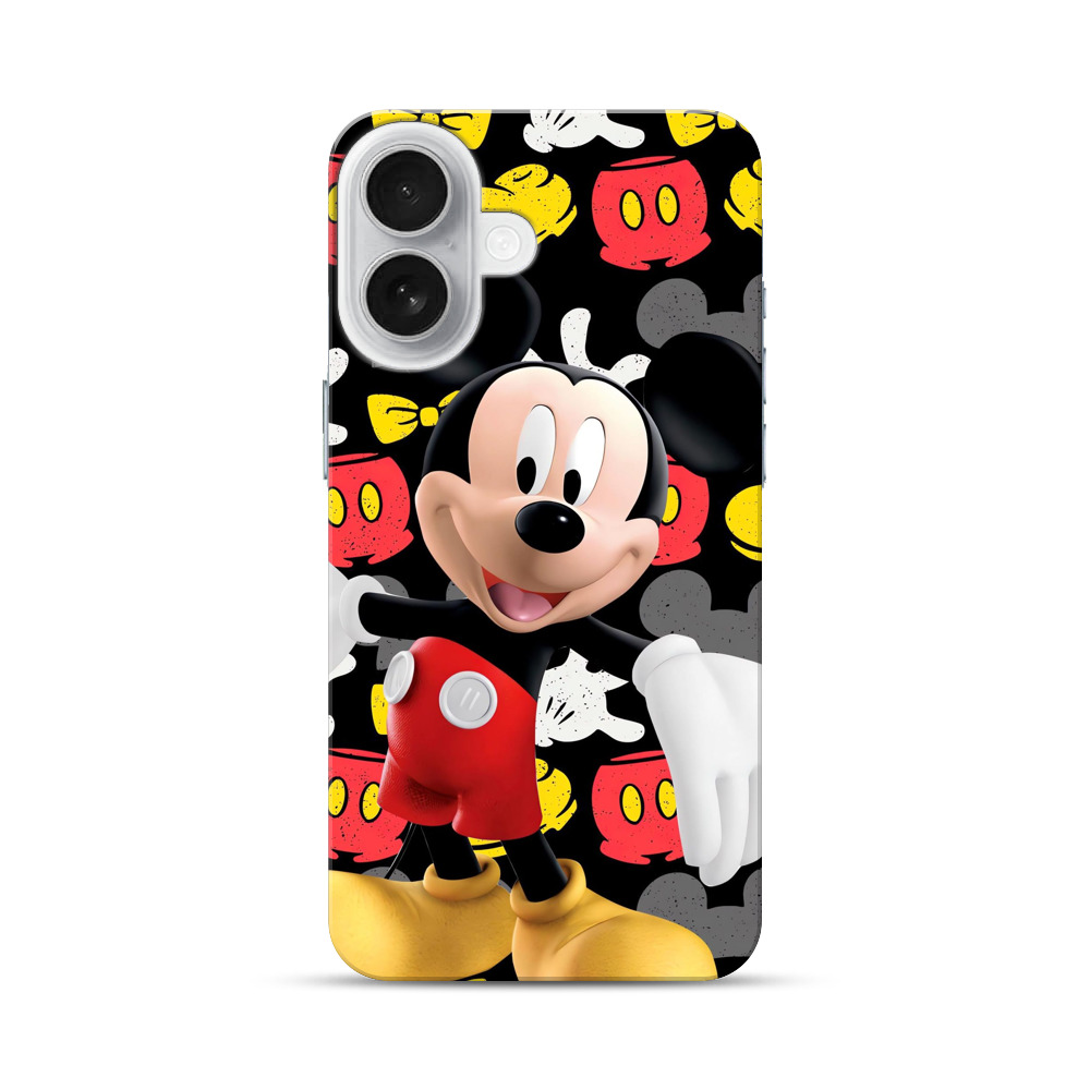 ミッキーマウスの笑顔 iPhone 17オリジナルハードケース