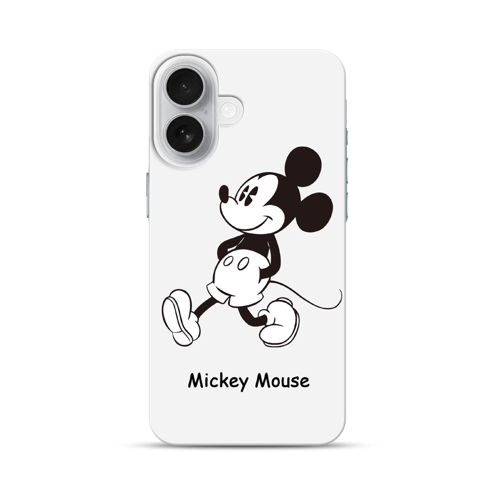 ミッキーマウス歩き iPhone 17オリジナルハードケース