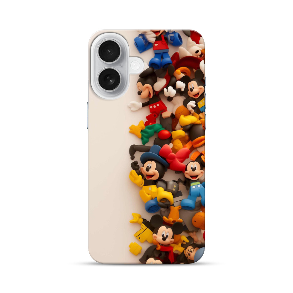 ミッキーマウスフィギュア iPhone 17オリジナルハードケース