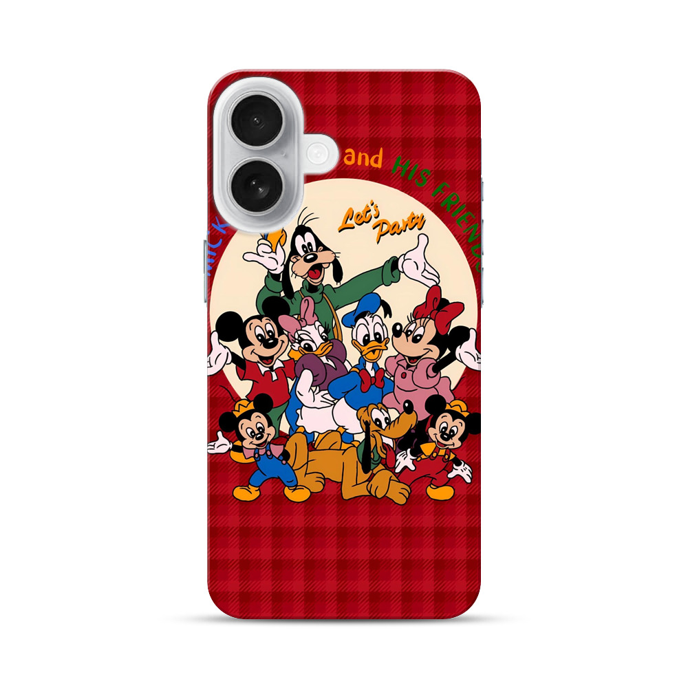 ミッキーと仲間たちパーティ iPhone 17オリジナルハードケース