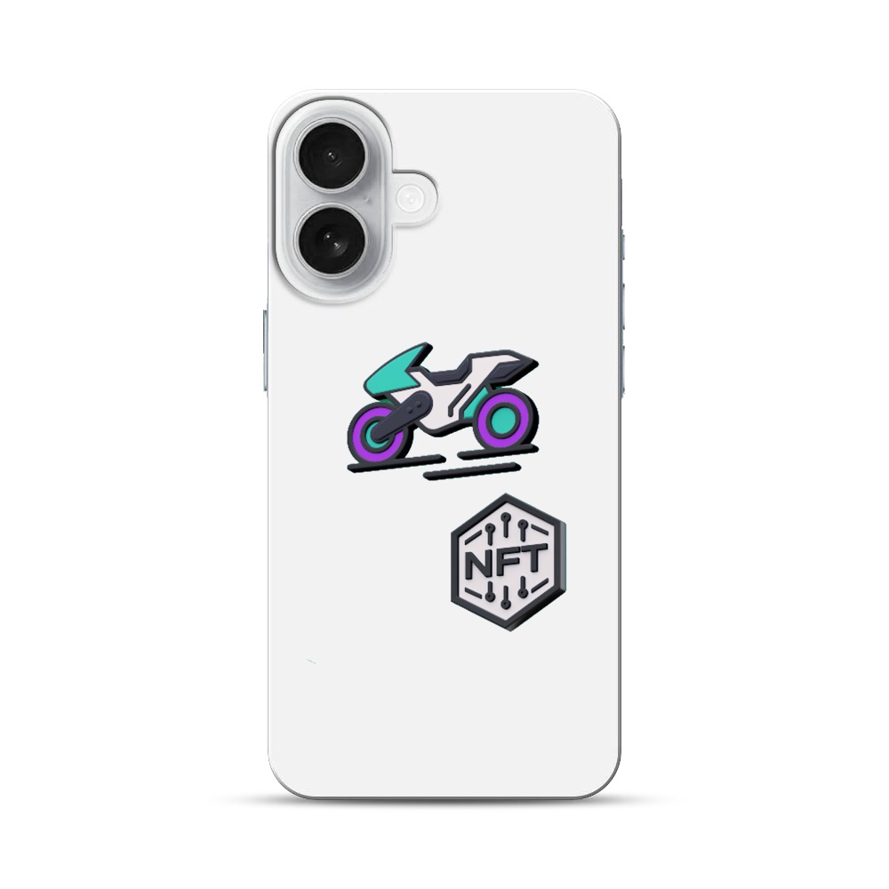 未来的なバイク iPhone 17オリジナルハードケース