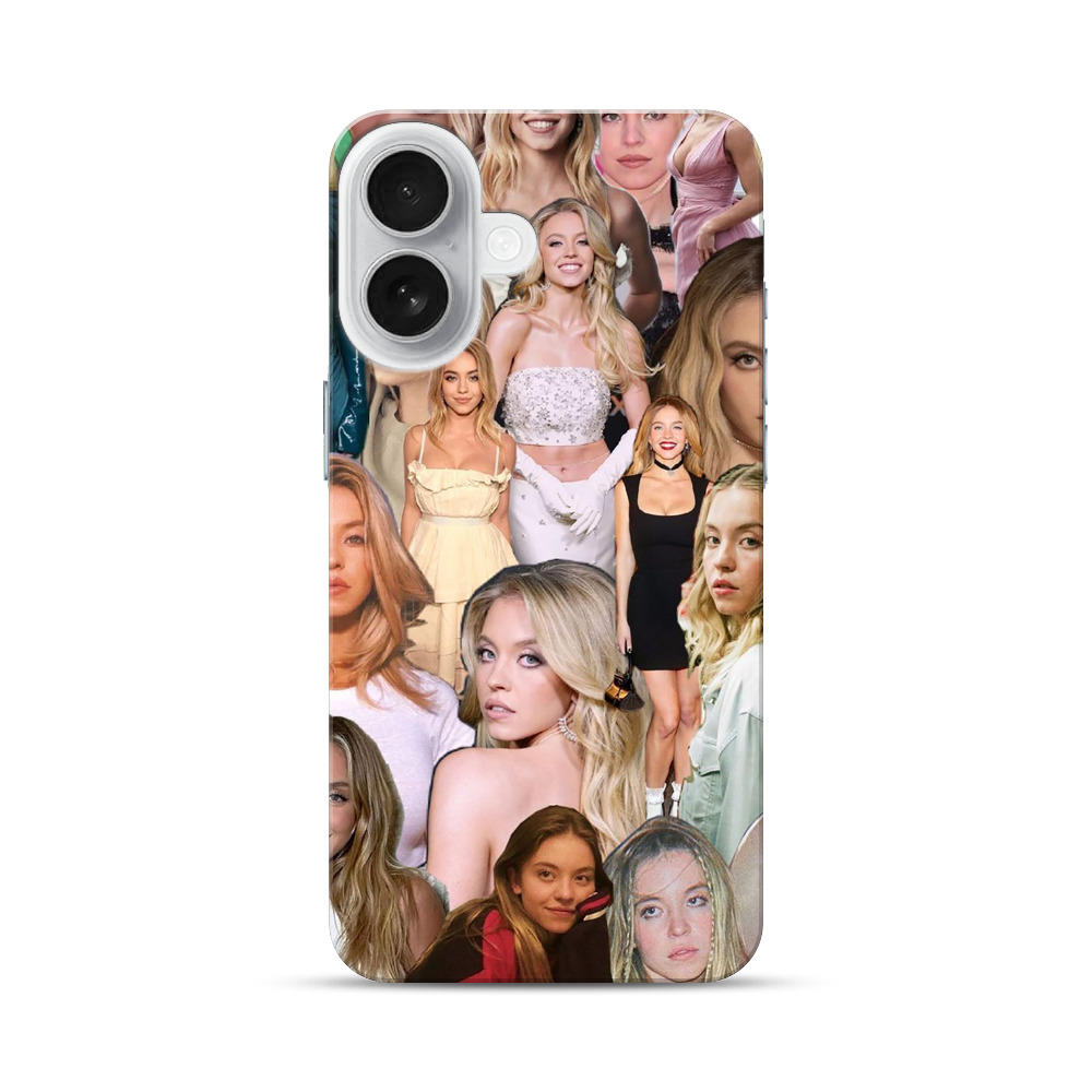 魅力的な女性コラージュ iPhone 17オリジナルハードケース