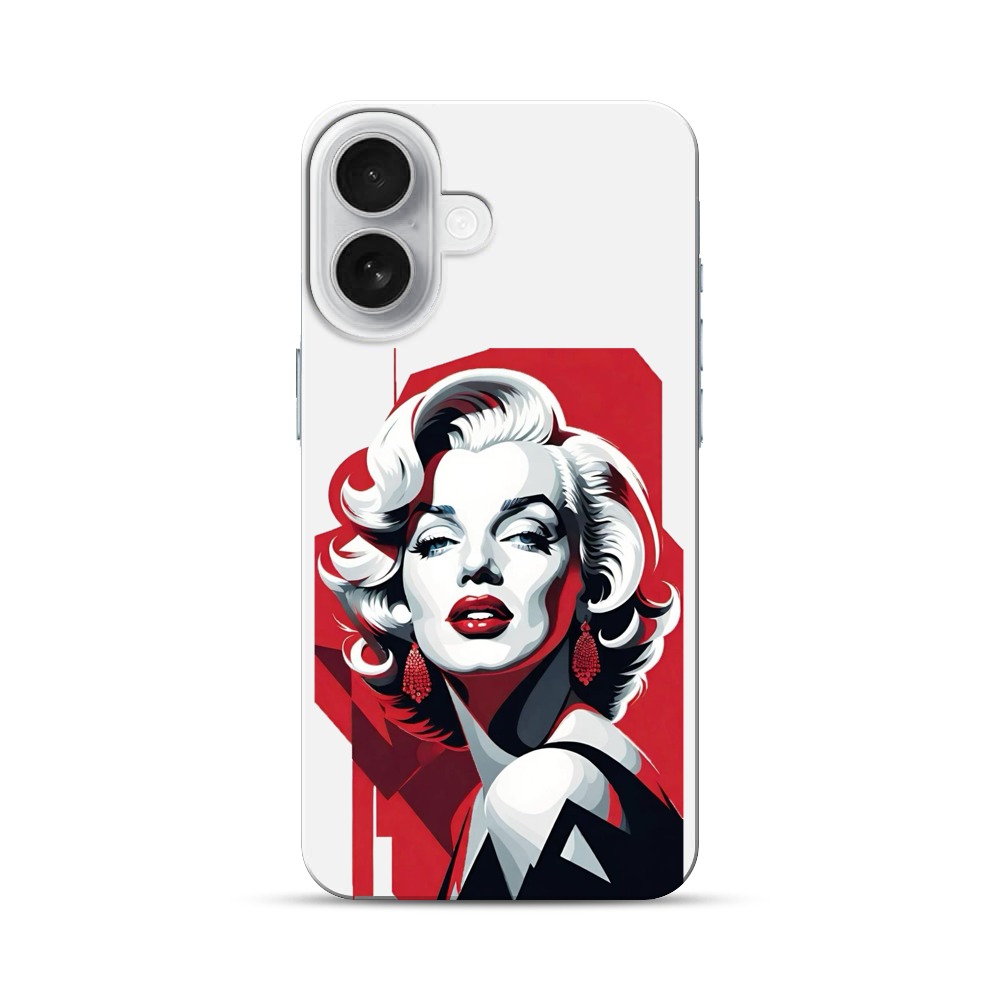 魅力的な女性の肖像 iPhone 17オリジナルハードケース