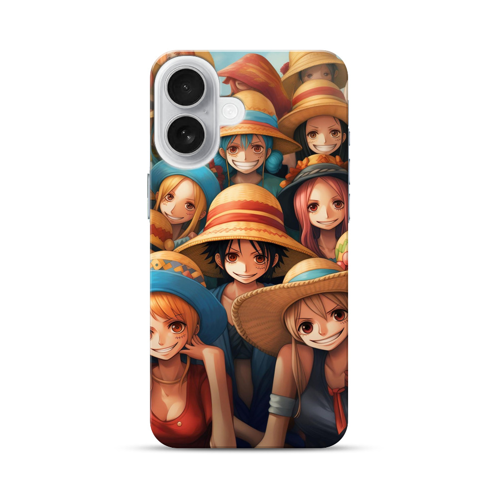 麦わら帽子の仲間たち iPhone 17オリジナルハードケース