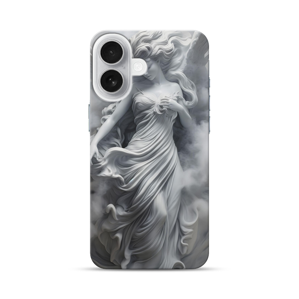 流れる衣装の女性 iPhone 17オリジナルハードケース