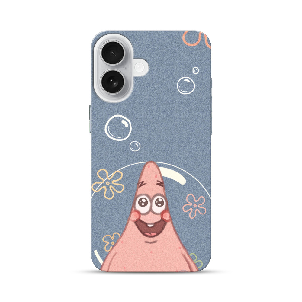 かわいいパトリック星くん iPhone 17オリジナルハードケース