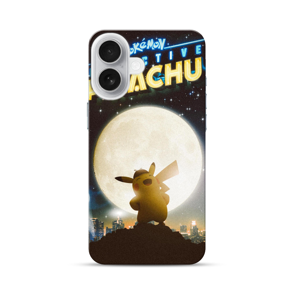 満月の探偵ピカチュウ iPhone 17オリジナルハードケース