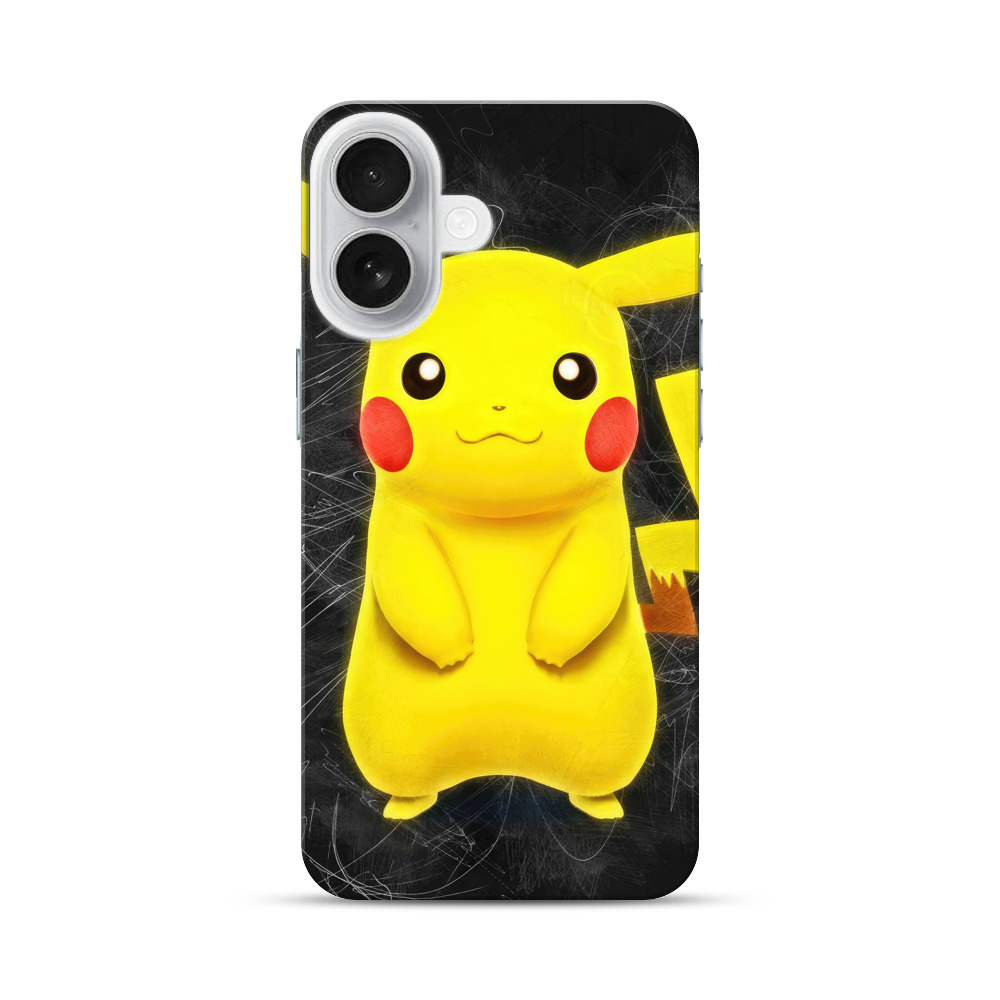 かわいいピカチュウ iPhone 17オリジナルハードケース