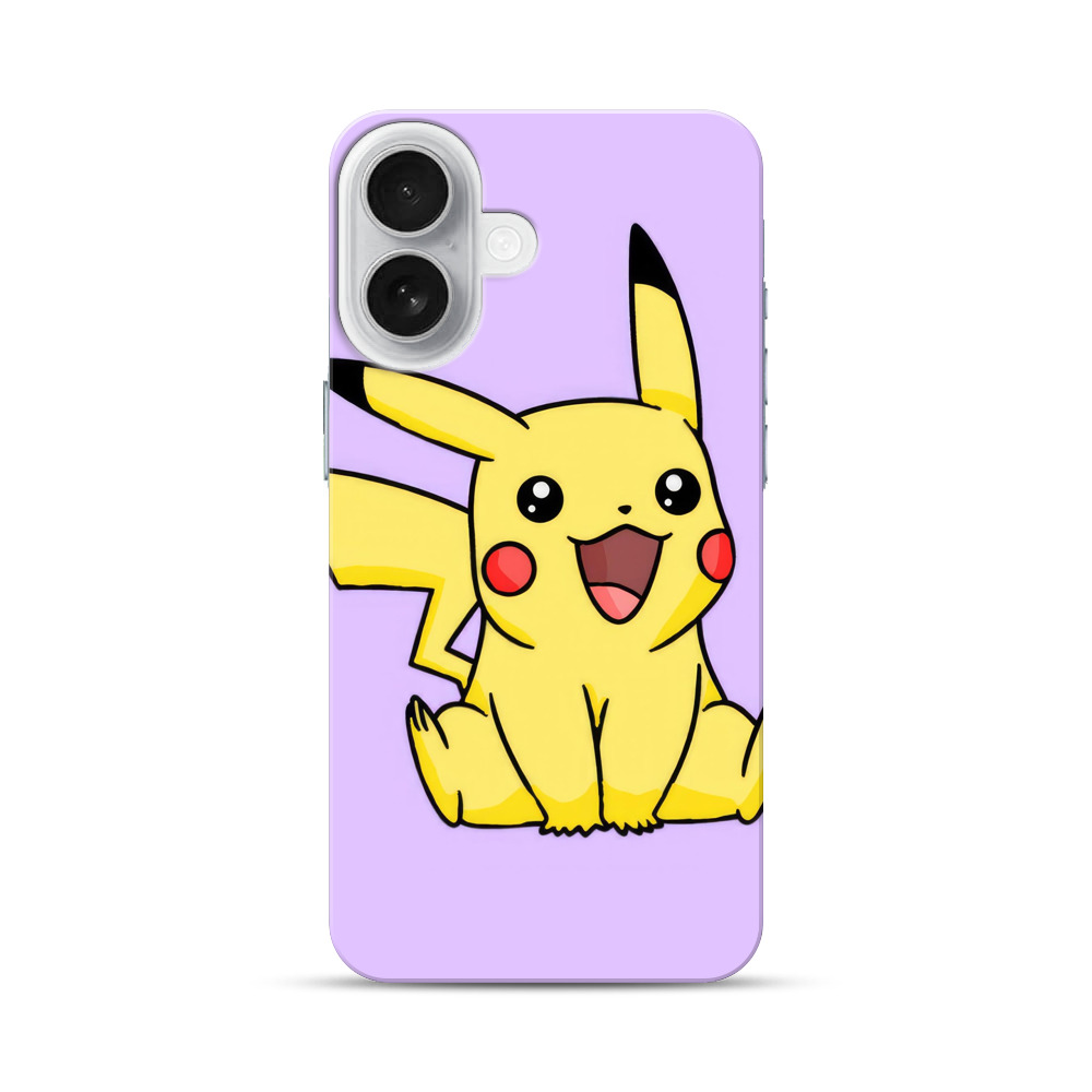 元気なピカチュウ iPhone 17オリジナルハードケース