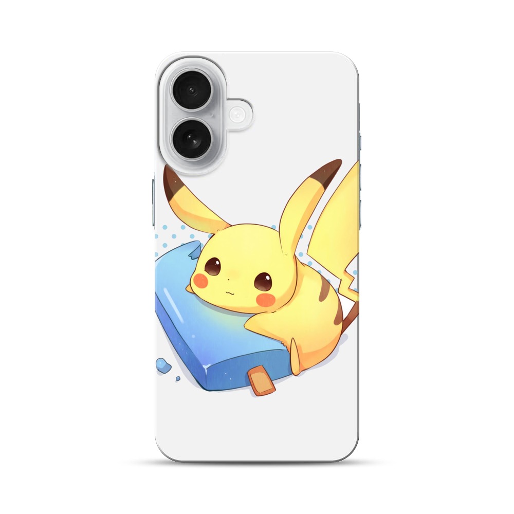 ピカチュウとアイス iPhone 17オリジナルハードケース