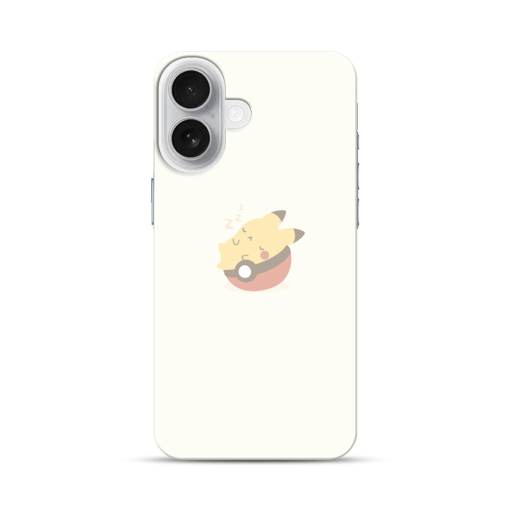 寝るピカチュウ iPhone 17オリジナルハードケース