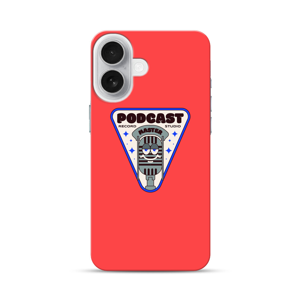 ポッドキャストマイク iPhone 17オリジナルハードケース