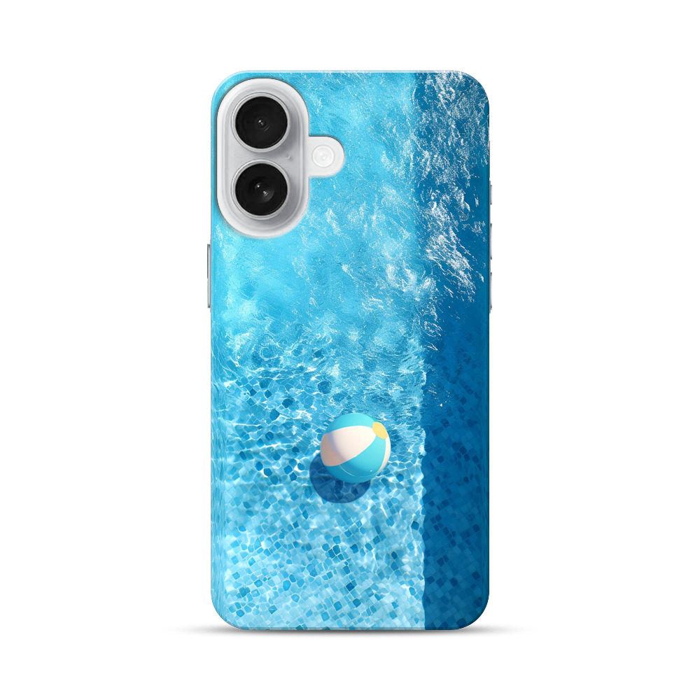 プールのビーチボール iPhone 17オリジナルハードケース