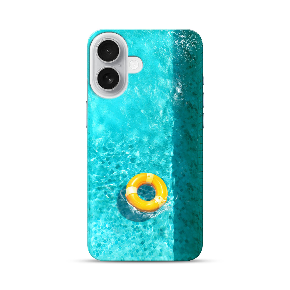 プールの浮き輪 iPhone 17オリジナルハードケース