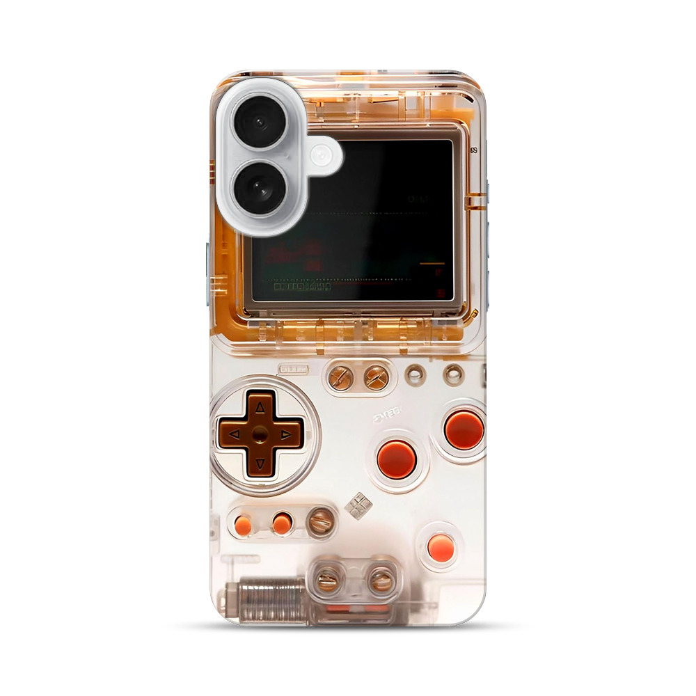 クリアゲーム機操作パネル iPhone 17オリジナルハードケース