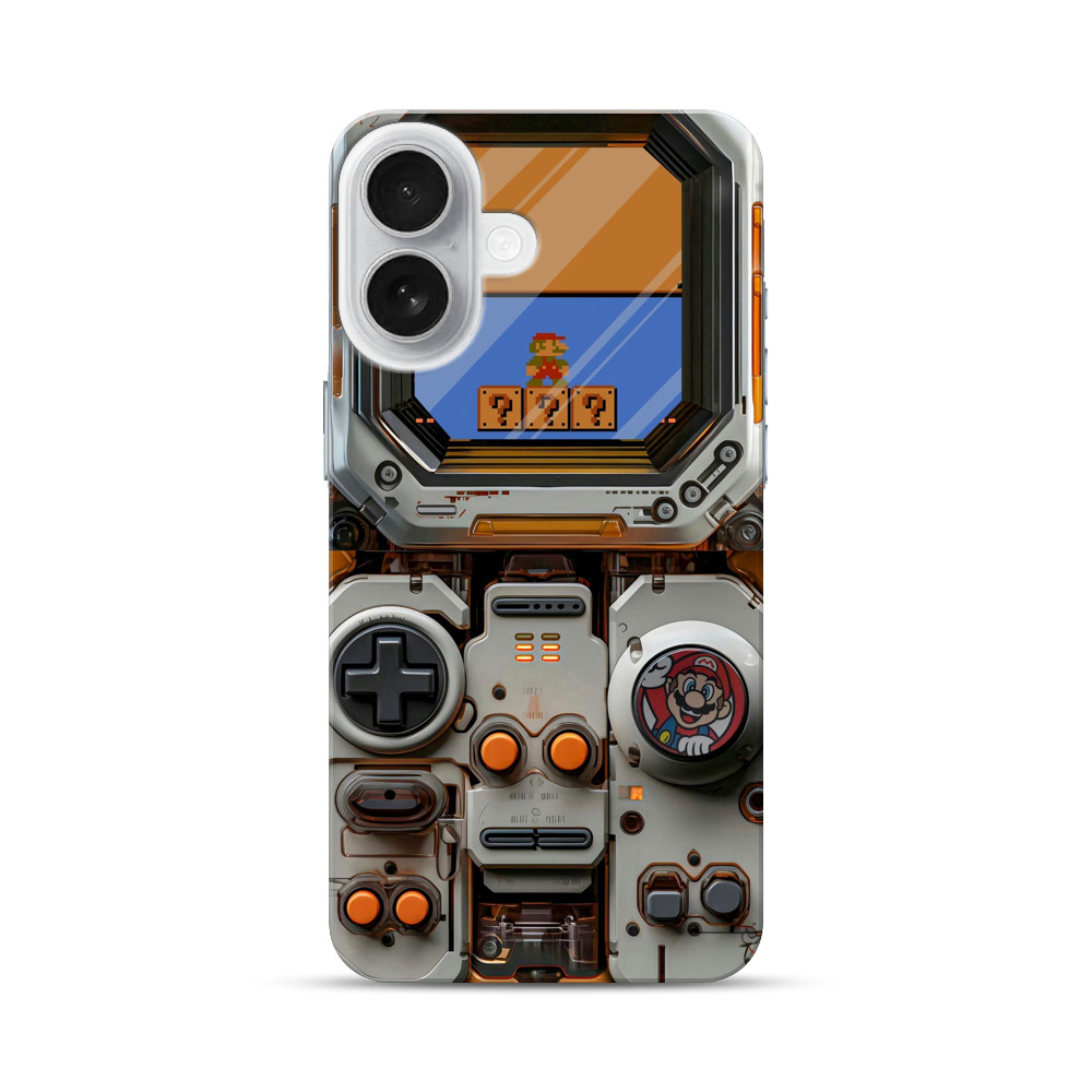 レトロゲームマリオ iPhone 17オリジナルハードケース