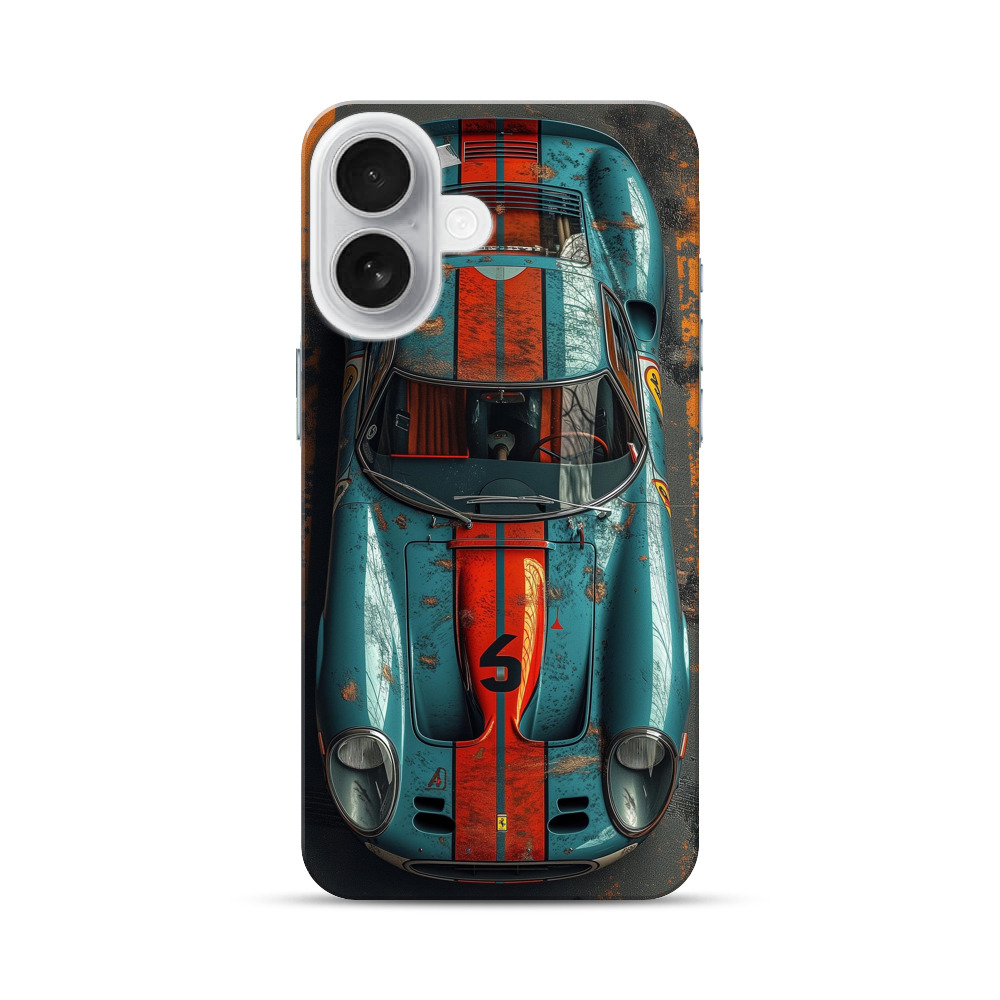 レトロスポーツカー iPhone 17オリジナルハードケース