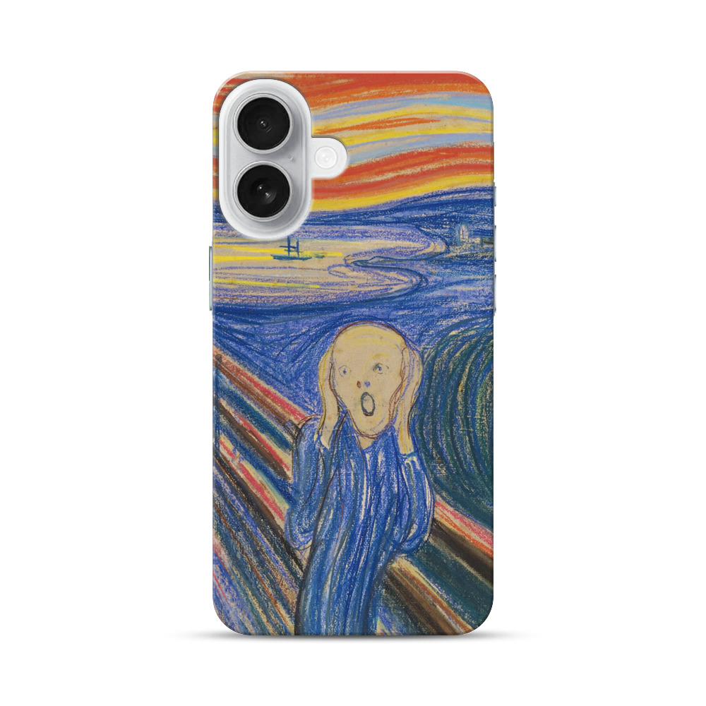 叫び（ムンクの絵） iPhone 17オリジナルハードケース
