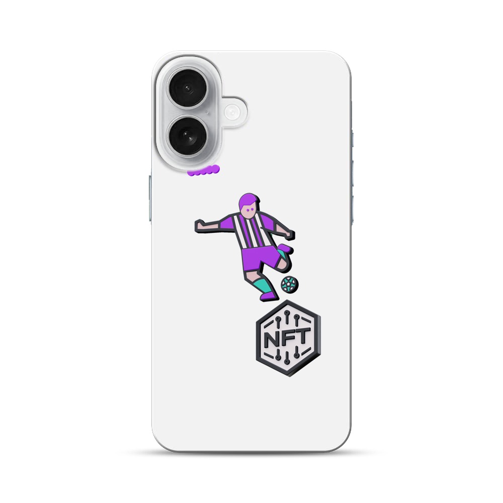 サッカー選手 iPhone 17オリジナルハードケース