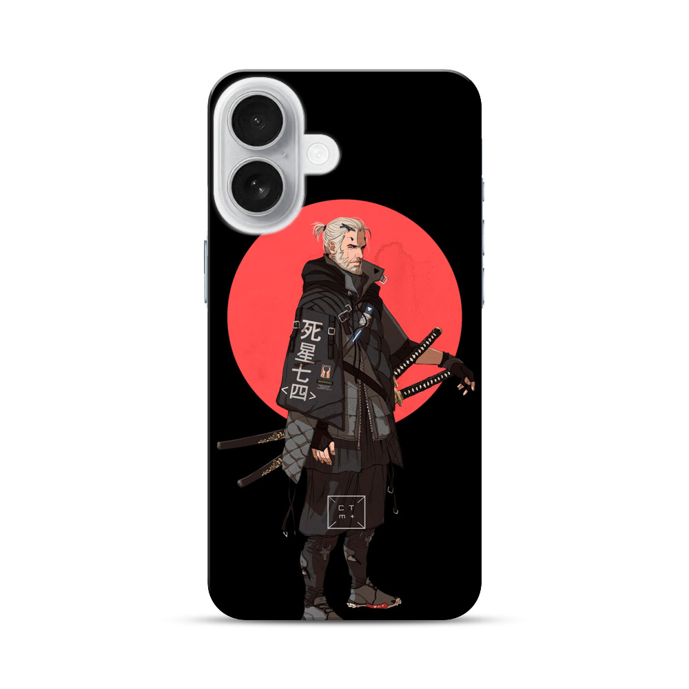 赤月侍の男 iPhone 17オリジナルハードケース