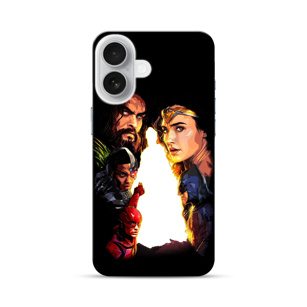 正義ヒーロー集合 iPhone 17オリジナルハードケース