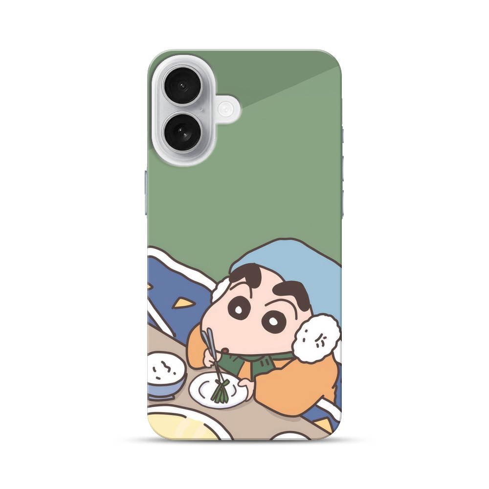 冬のしんちゃん iPhone 17オリジナルハードケース
