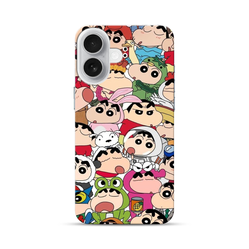 しんちゃんのキャラクターたち iPhone 17オリジナルハードケース