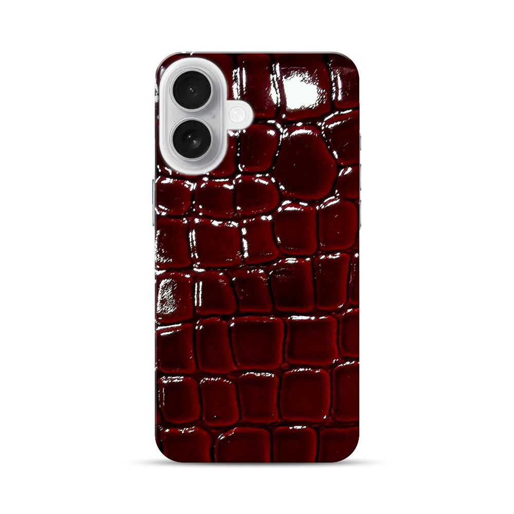 深紅色のクロコダイルパターン crocodile-leather-pattern 深紅色のクロコダイルパターン crocodile-leather-pattern