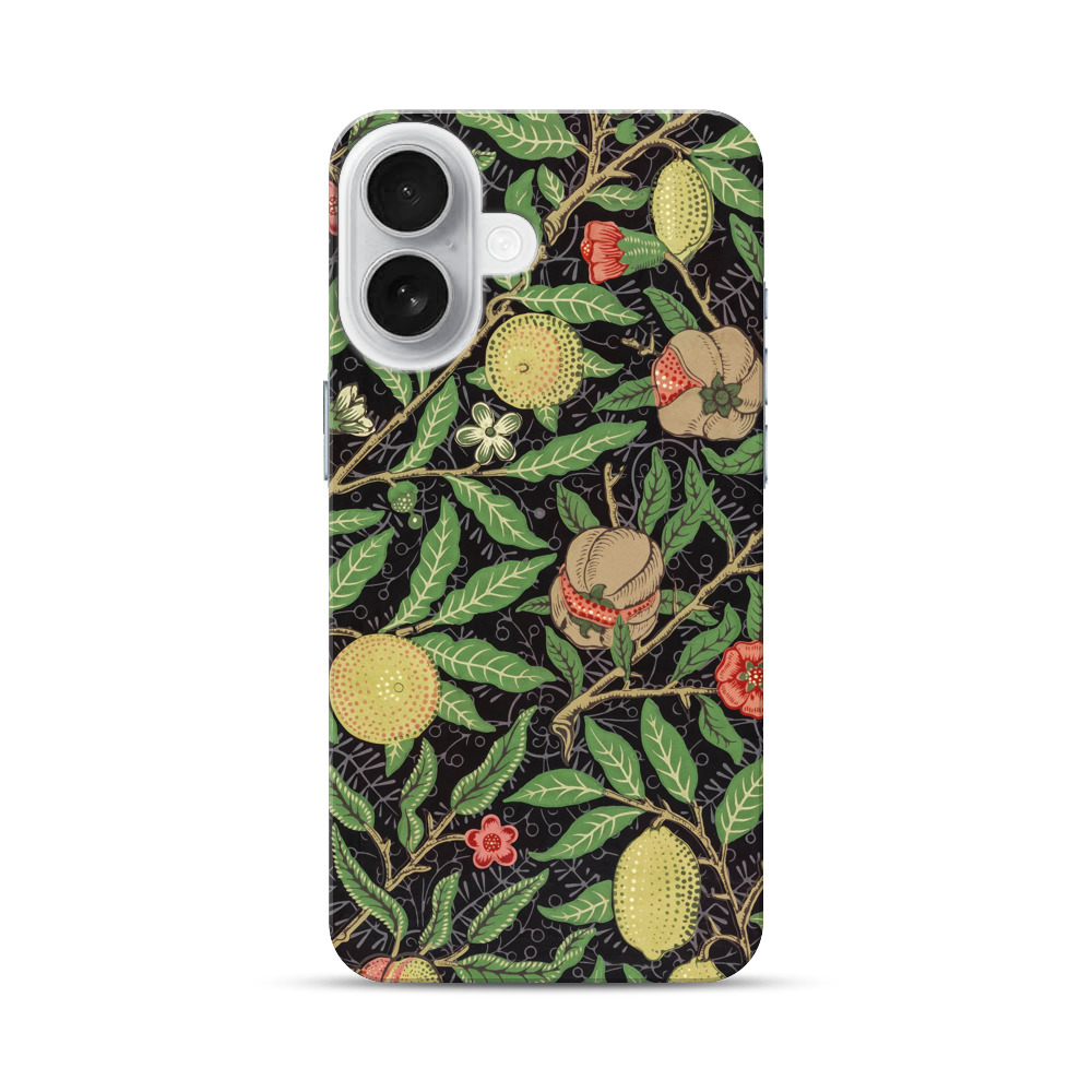 植物の模様 iPhone 17オリジナルハードケース