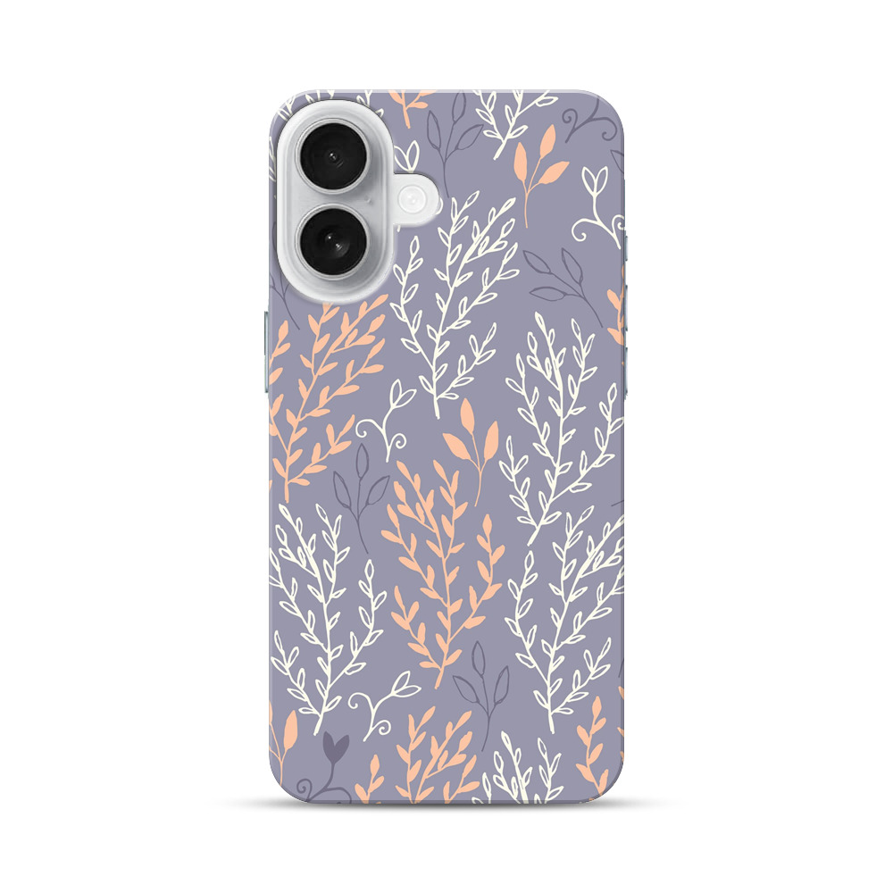 植物のパターン iPhone 17オリジナルハードケース
