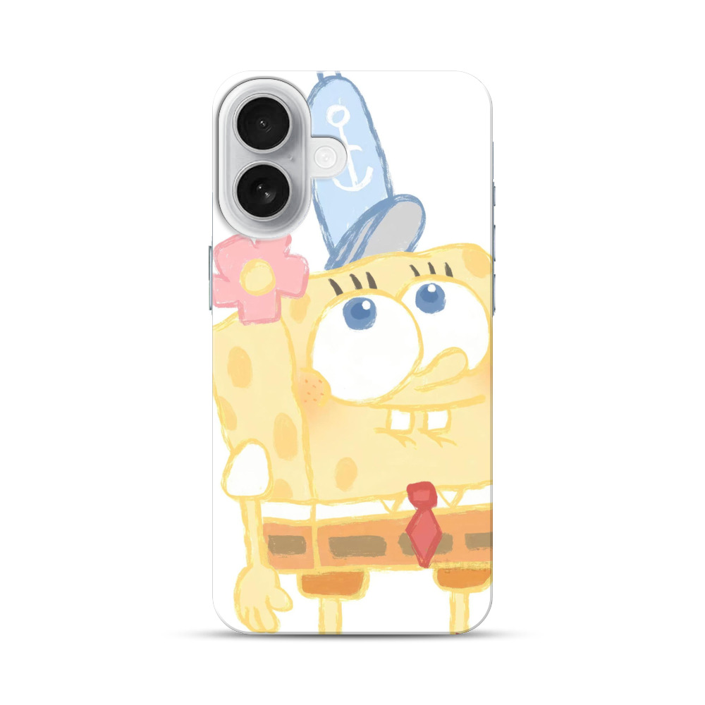 スポンジキャラクター iPhone 17オリジナルハードケース