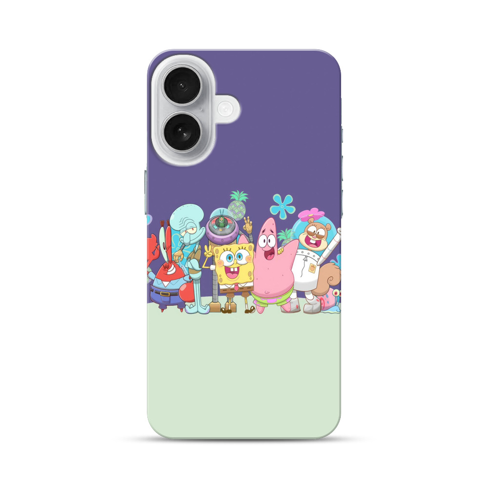 スポンジボブ海の仲間たち iPhone 17オリジナルハードケース