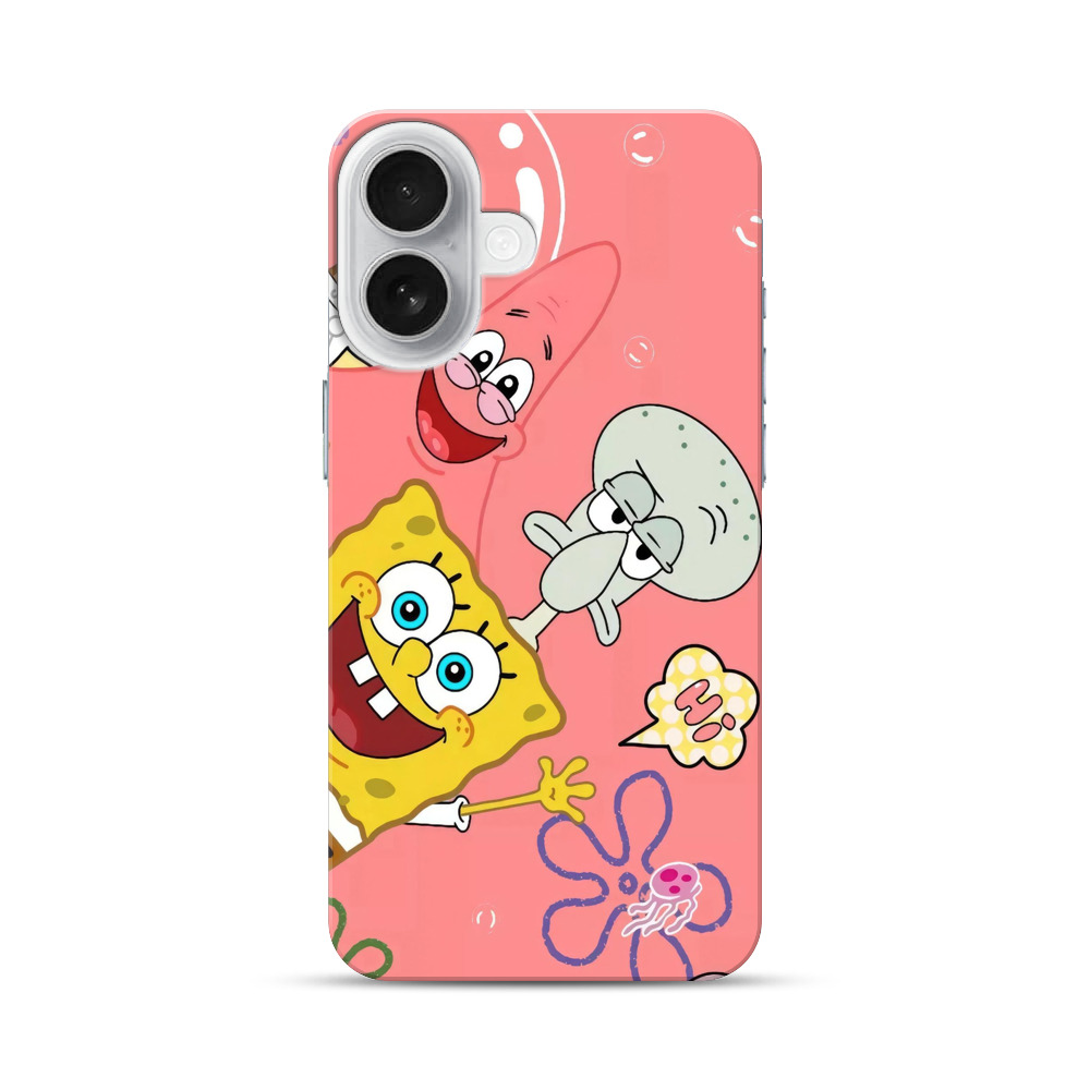 スポンジボブと仲間たち iPhone 17オリジナルハードケース