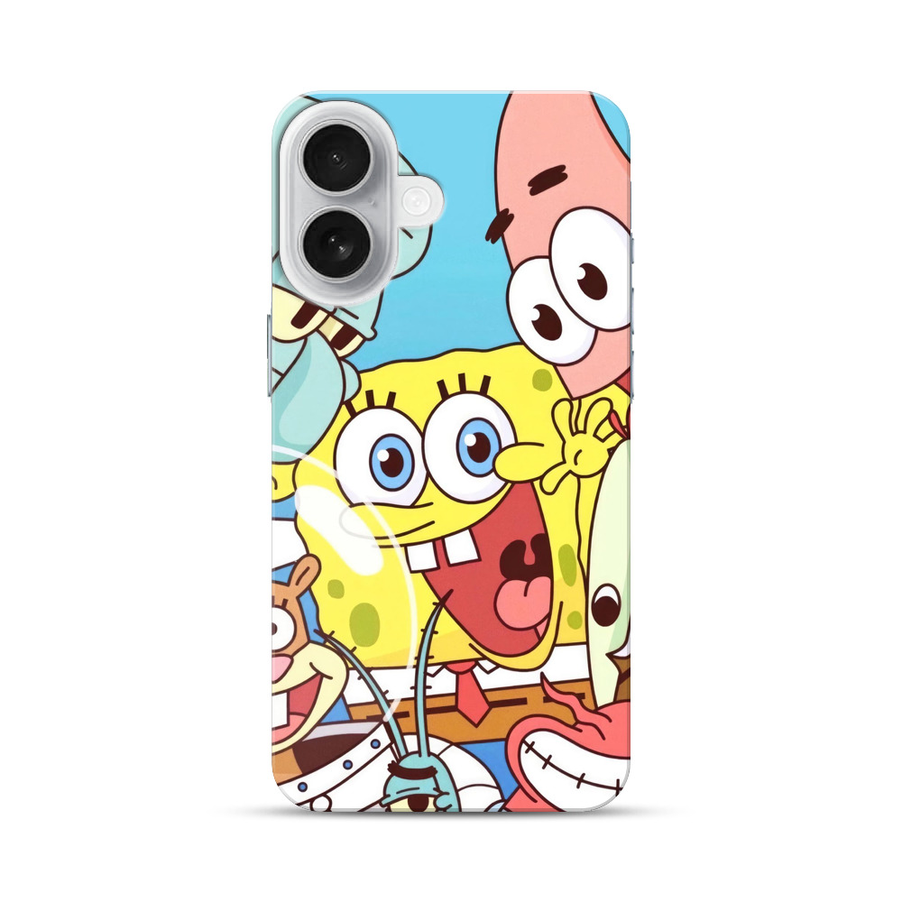 スポンジボブの仲間たち iPhone 17オリジナルハードケース
