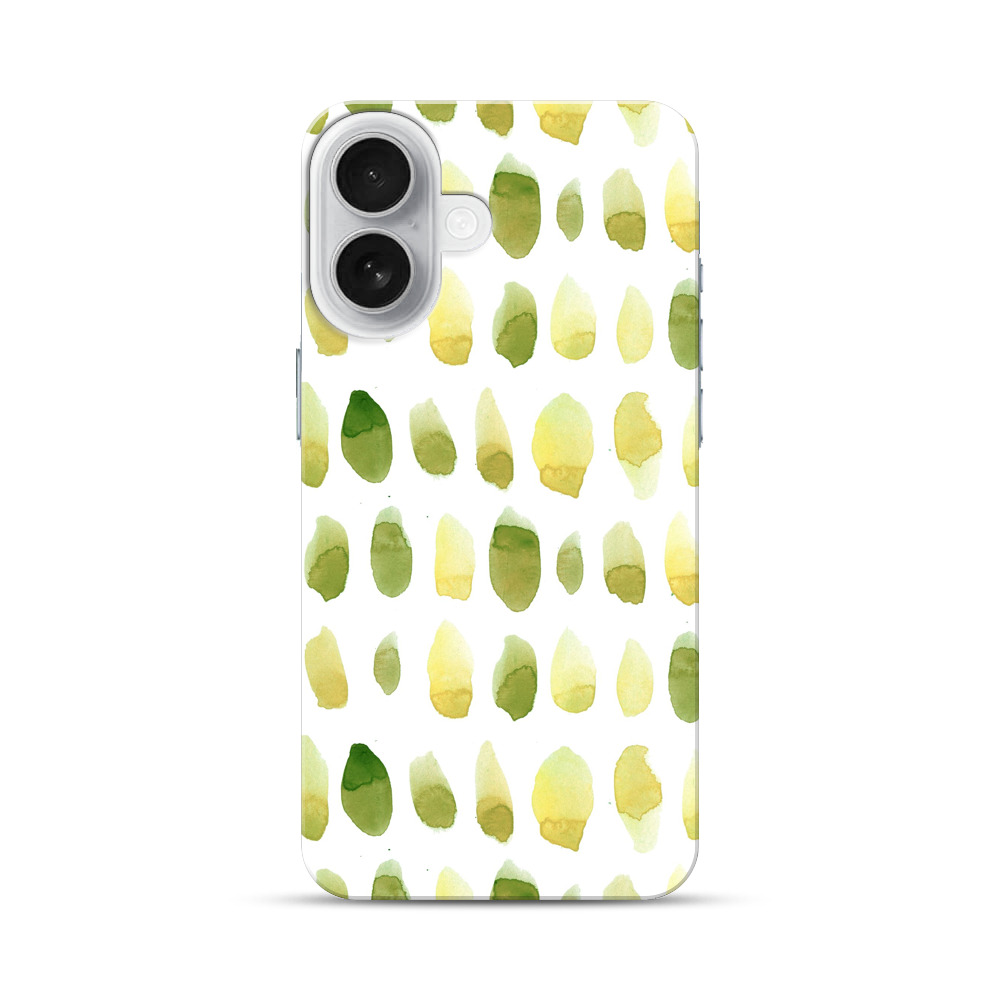 水彩のパターン green-spots 水彩のパターン green-spots