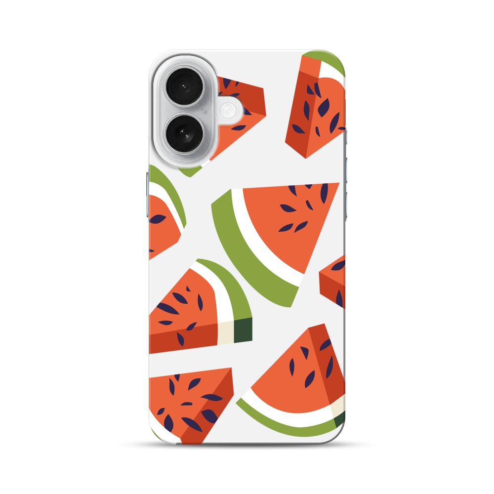 スイカのスライス iPhone 17オリジナルハードケース