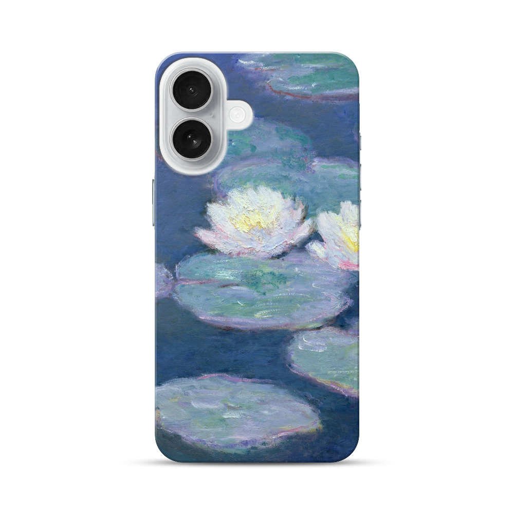 睡蓮の絵画 iPhone 17オリジナルハードケース